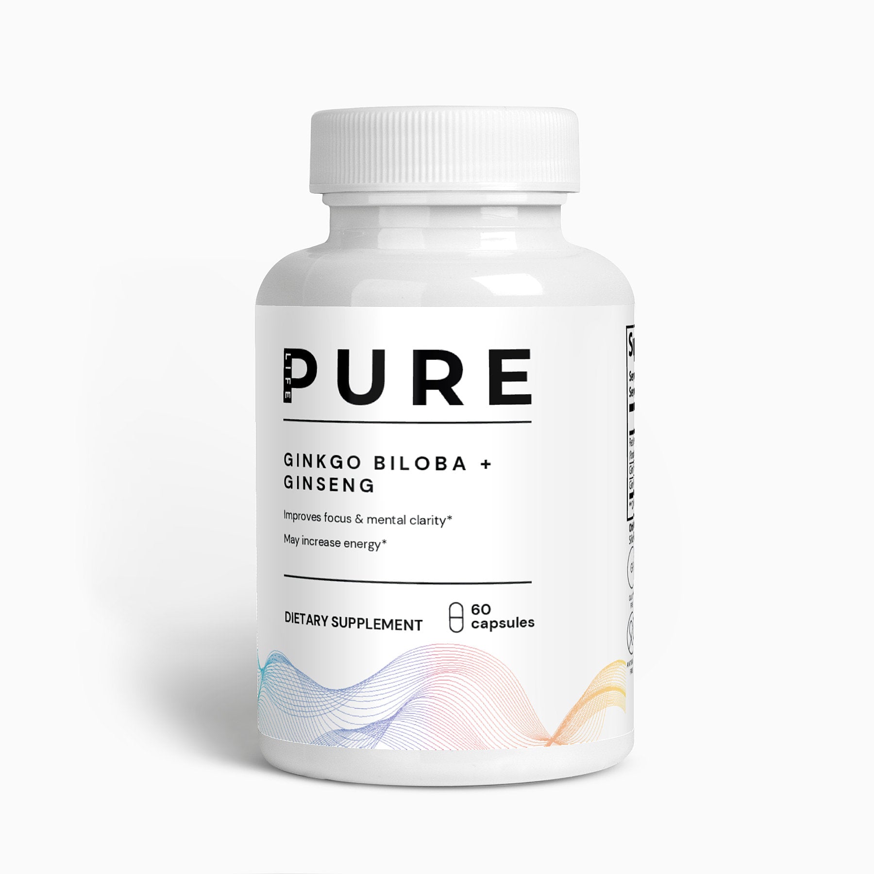 PURE LIFE Ginkgo Biloba + Ginseng Capsules