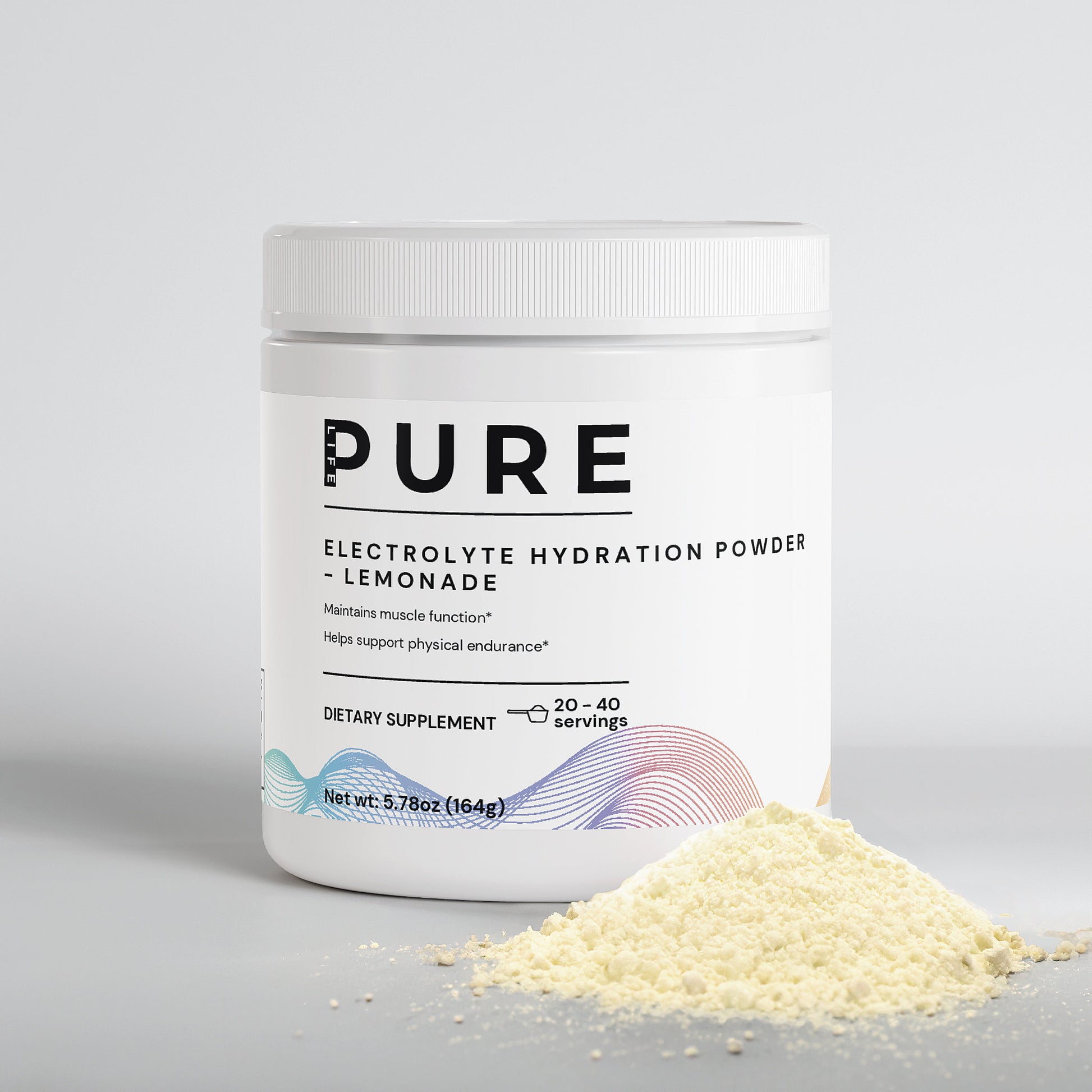 PURE LIFE Electrolyte Hydration Powder - (Lemonade)