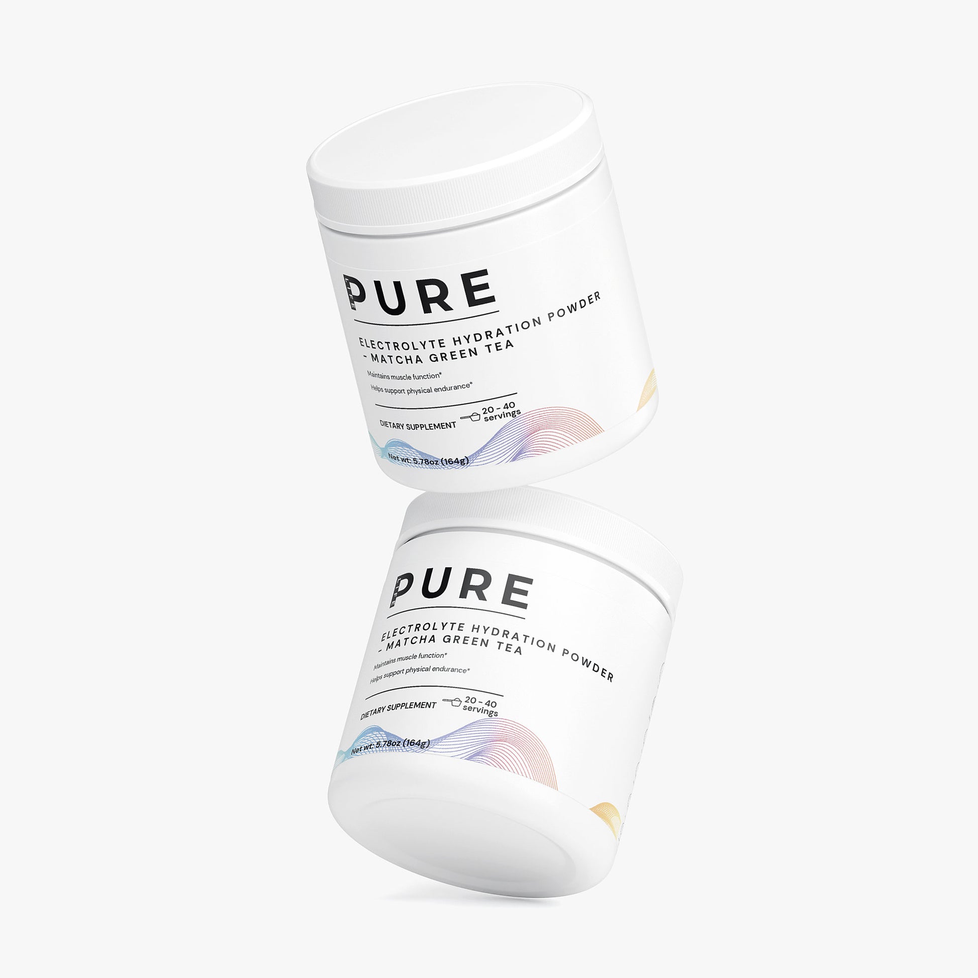PURE LIFE Electrolyte Hydration Powder - (Matcha Green Tea)