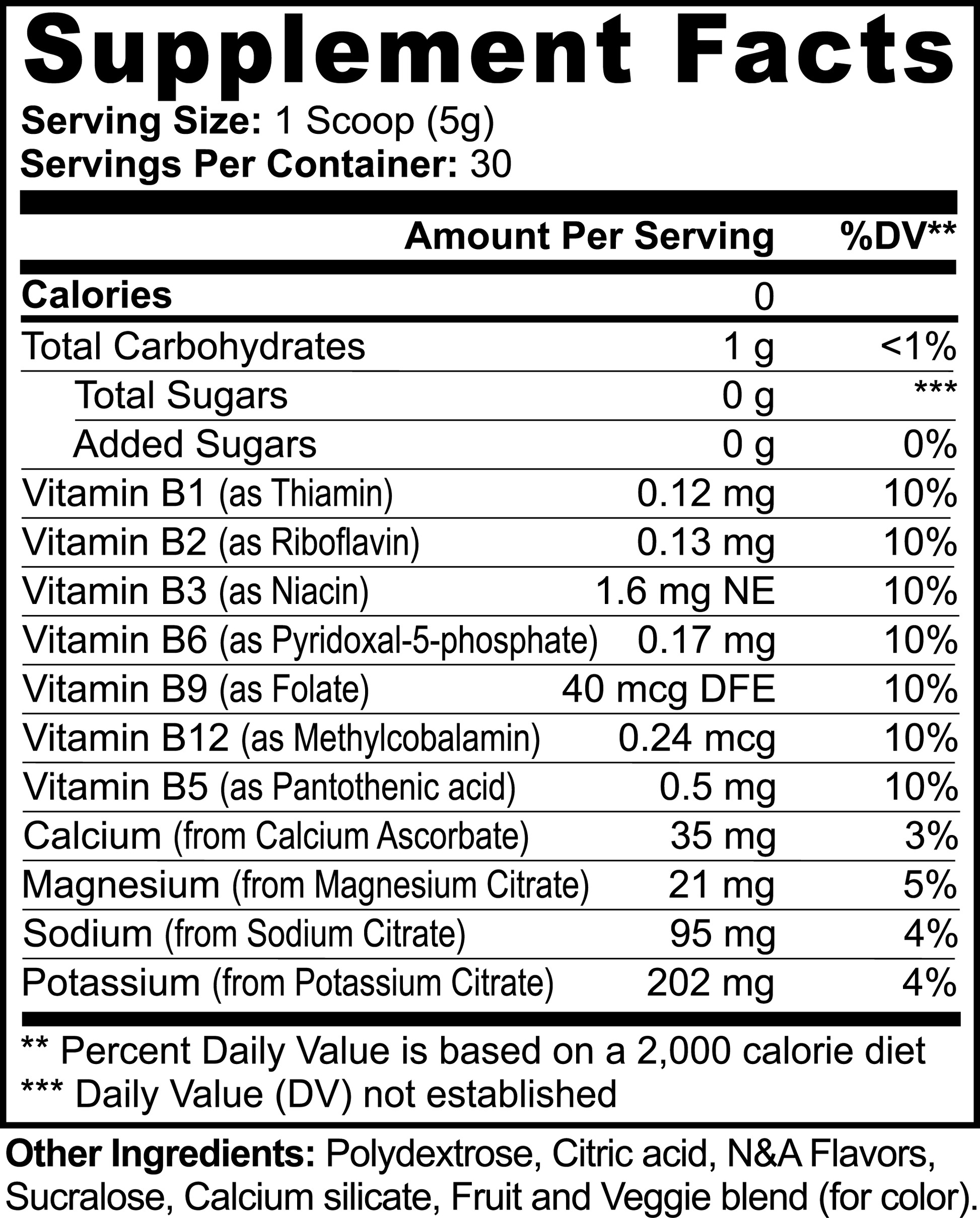 PURE LIFE Electrolyte Hydration Powder - (Matcha Green Tea)