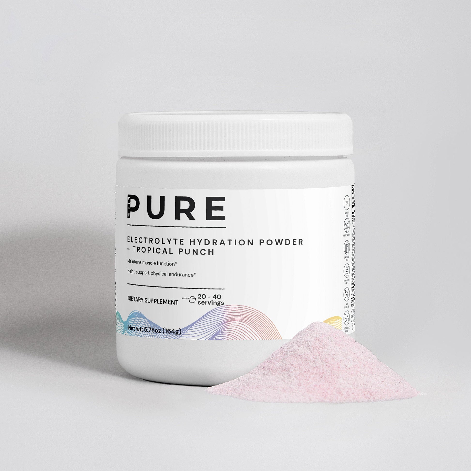 PURE LIFE Electrolyte Hydration Powder - (Tropical Punch) - Specialty Supplements - PURE LIFE