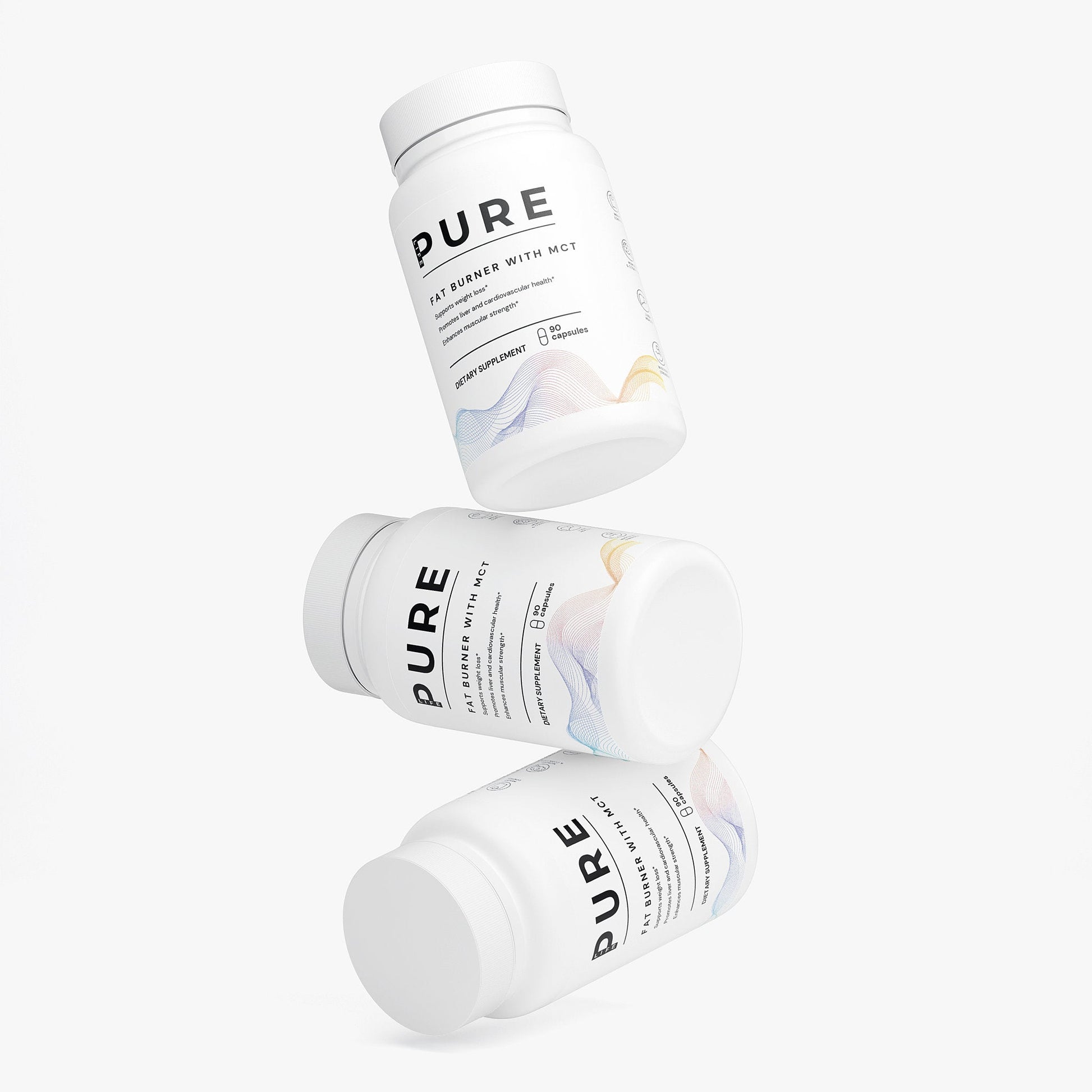 PURE LIFE Fat Burner with MCT - 90 capsules - Specialty Supplements - PURE LIFE