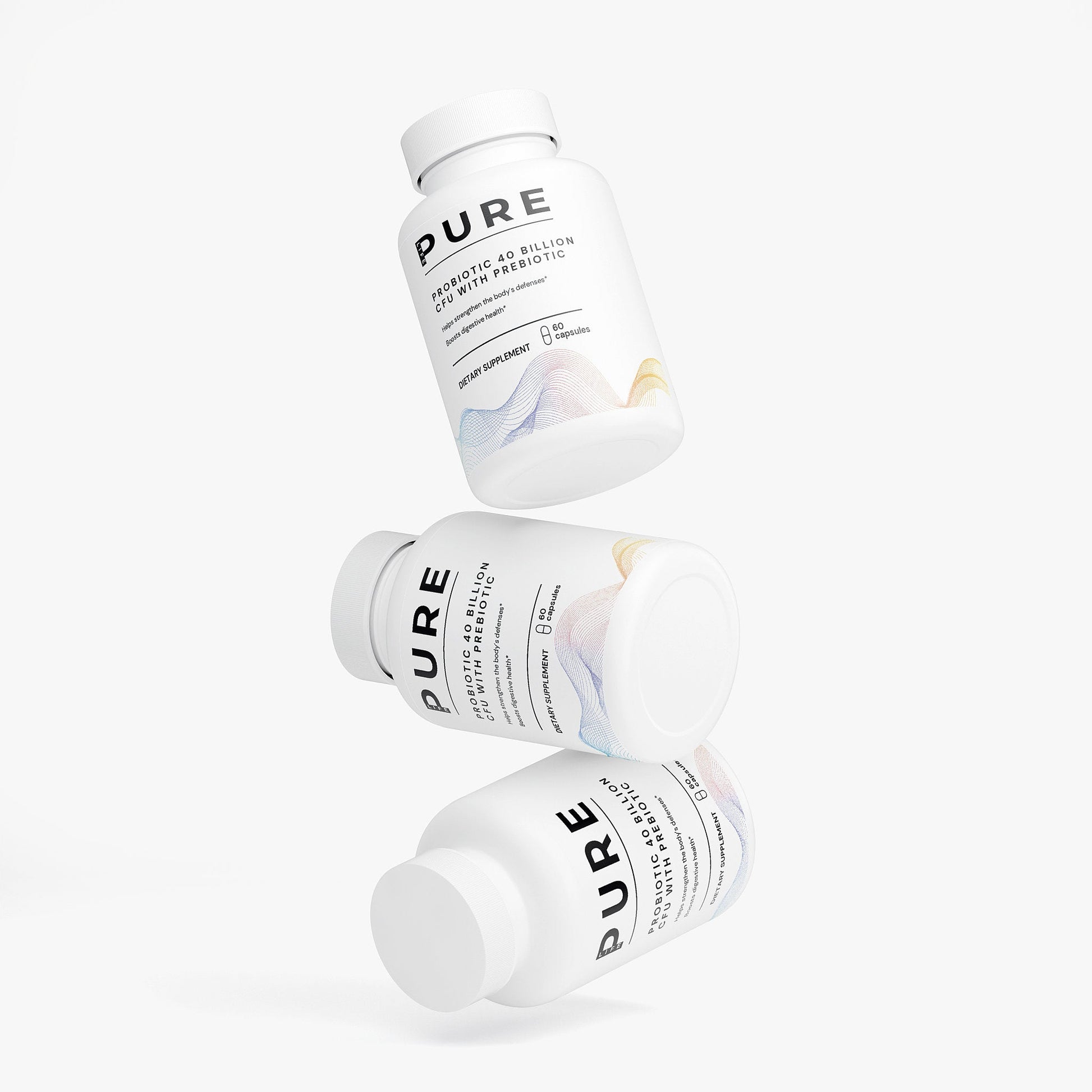 PURE LIFE Probiotic 40 Billion CFU with Prebiotics - Specialty Supplements - PURE LIFE