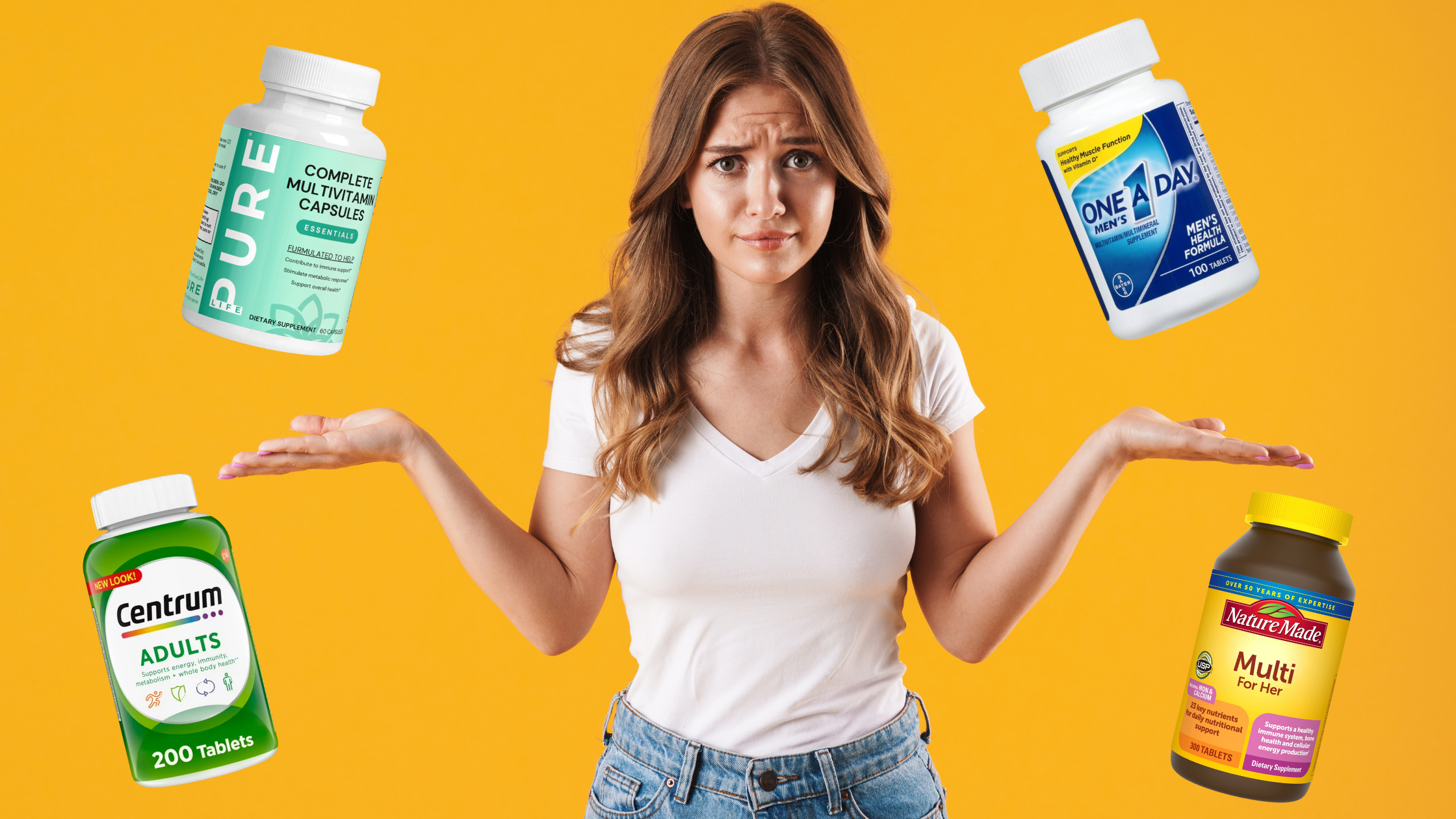 The Ultimate Multivitamin Showdown: PURE LIFE® Pure Essentials vs. Leading Brands