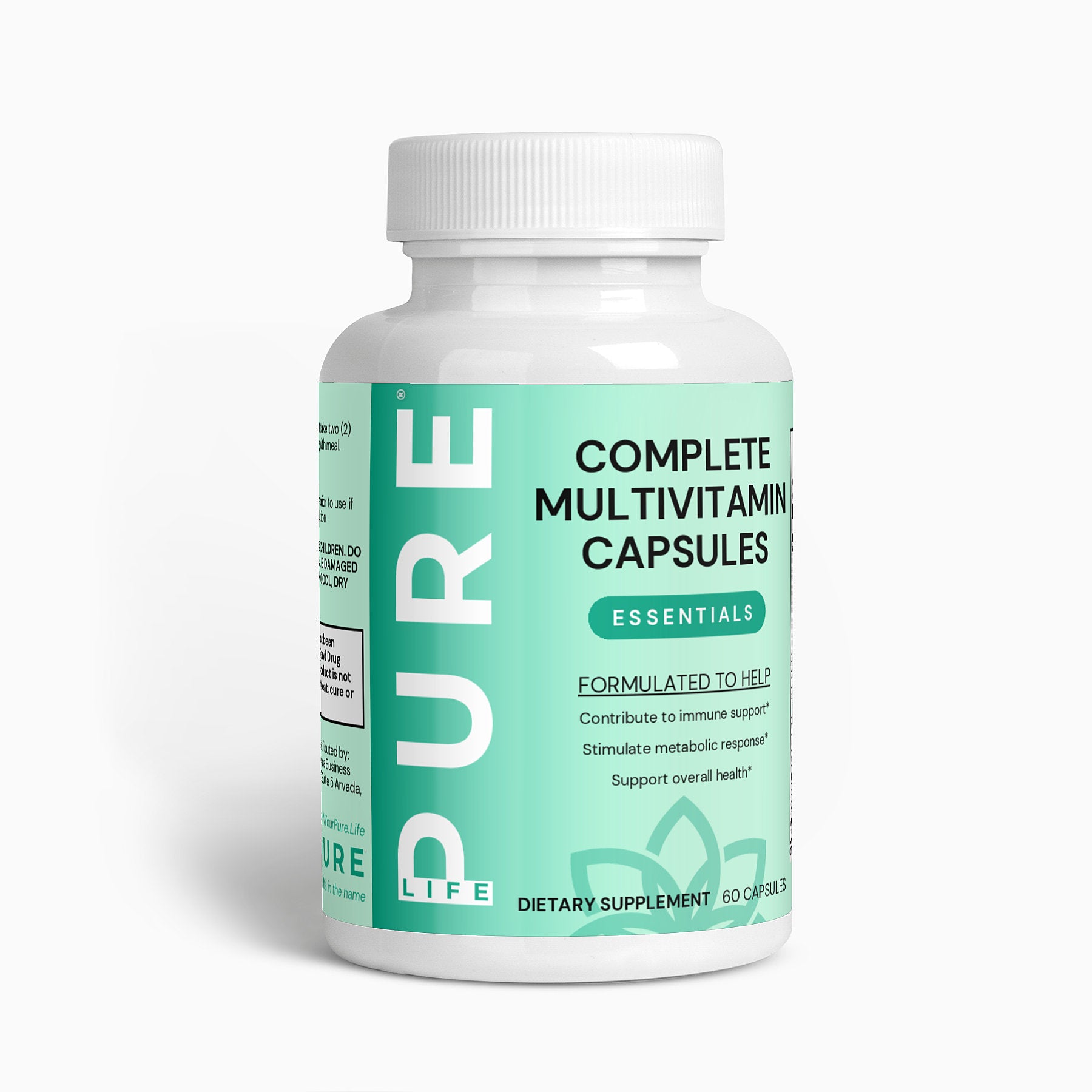 PURE LIFE Complete Multivitamin Capsules (Essentials) – 60 Capsules