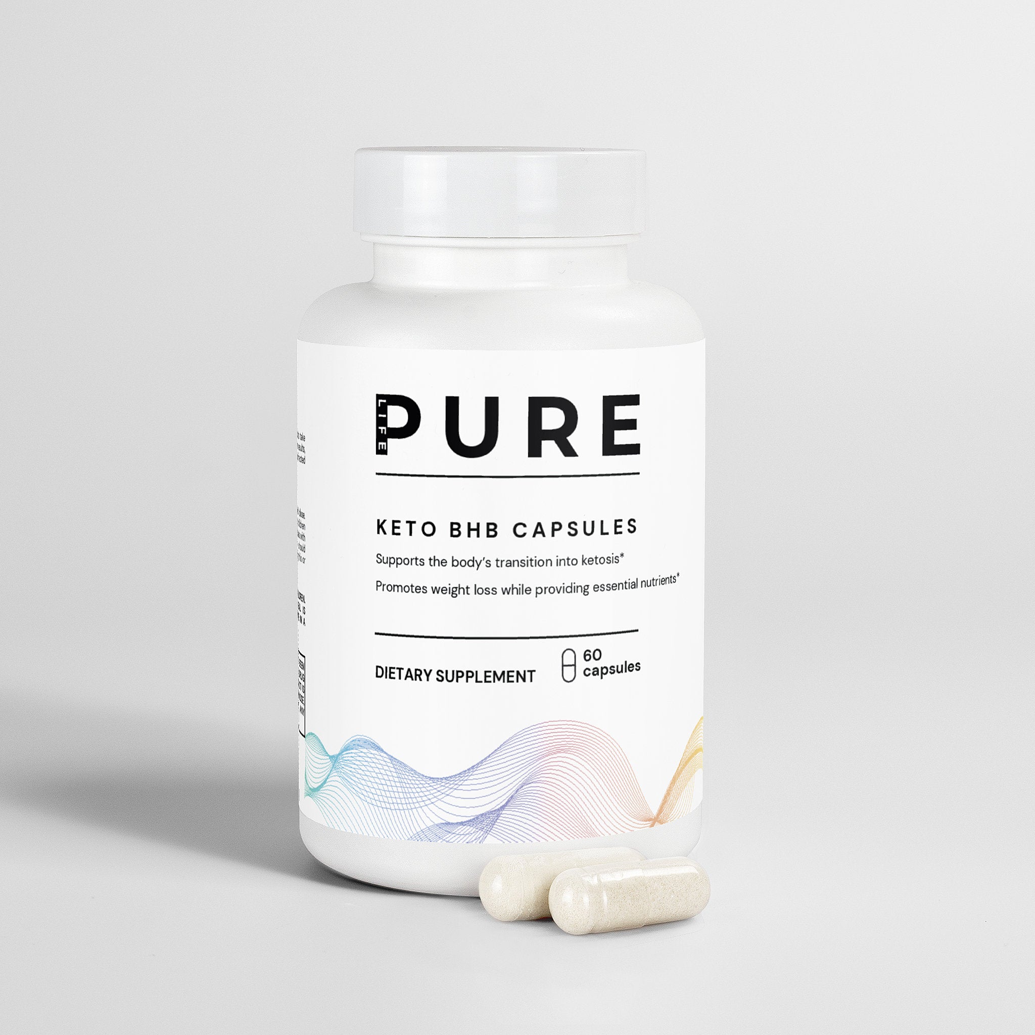 PURE LIFE Keto BHB - 60 capsules