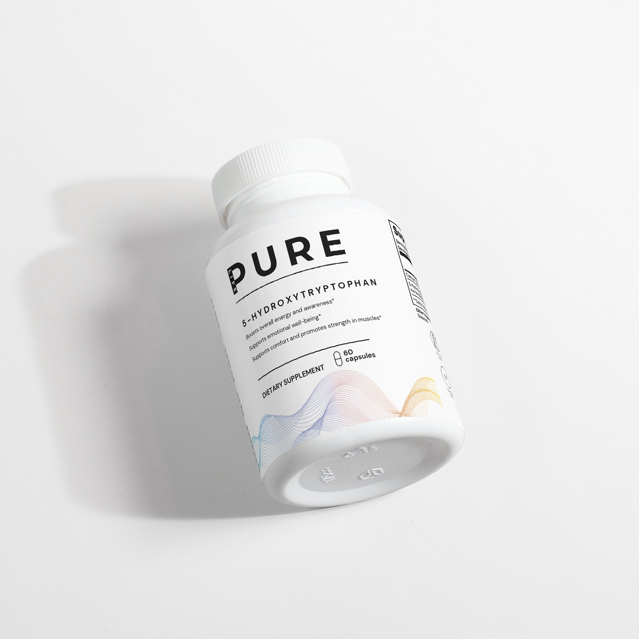 PURE LIFE 5-Hydroxytryptophan – 60 Capsules