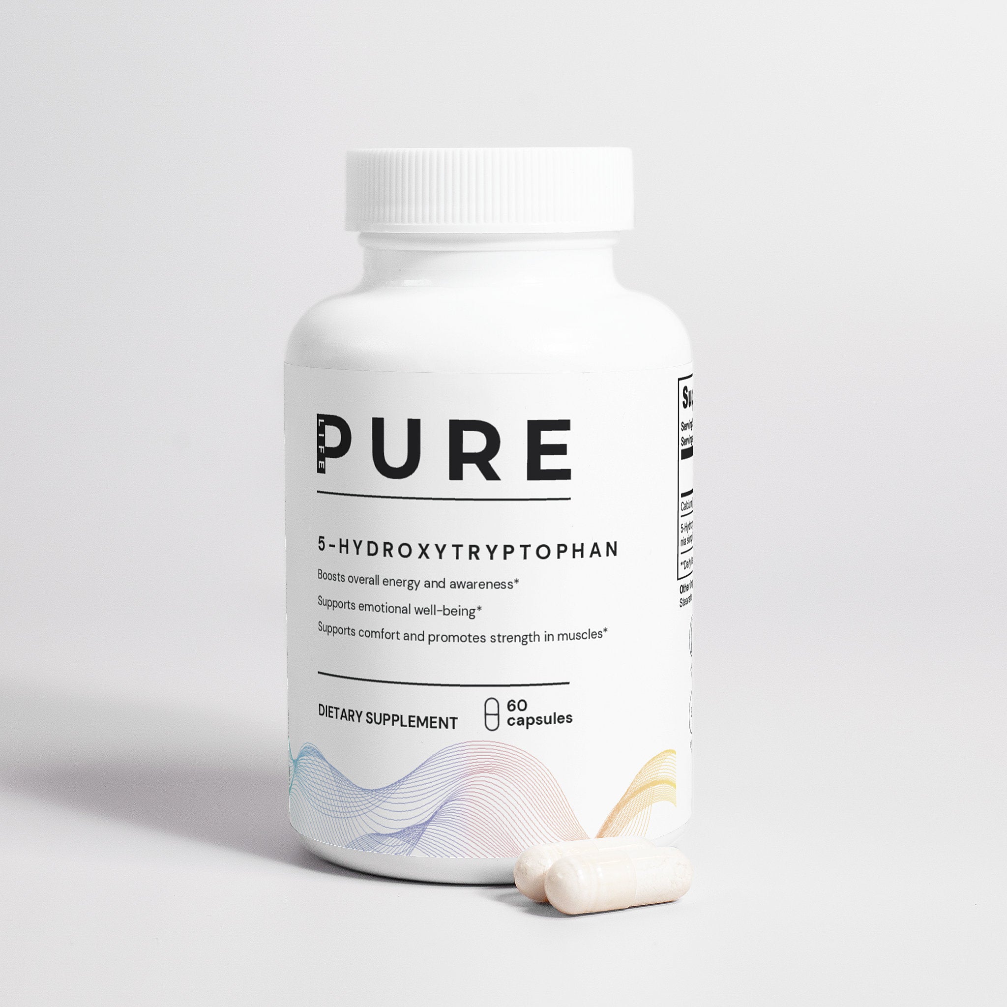 PURE LIFE 5-Hydroxytryptophan – 60 Capsules