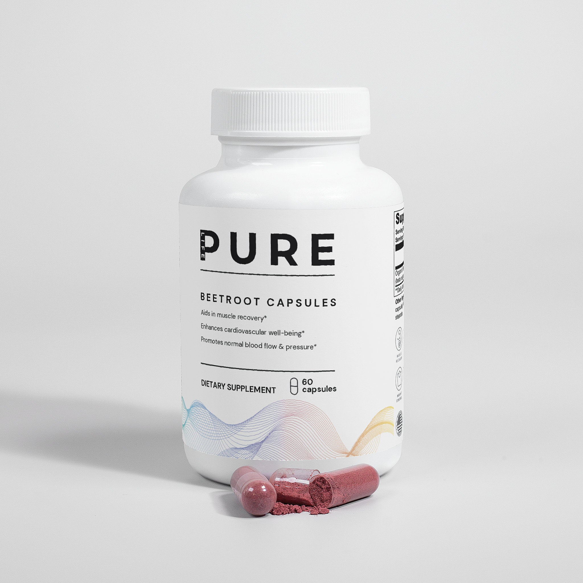 PURE LIFE Beetroot Capsules – 60 Capsules