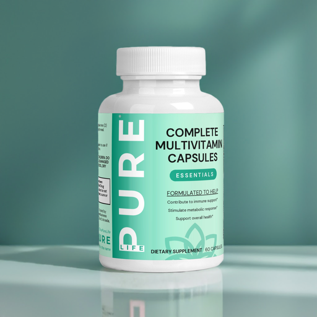 PURE LIFE Complete Multivitamin Capsules (Essentials) – 60 Capsules