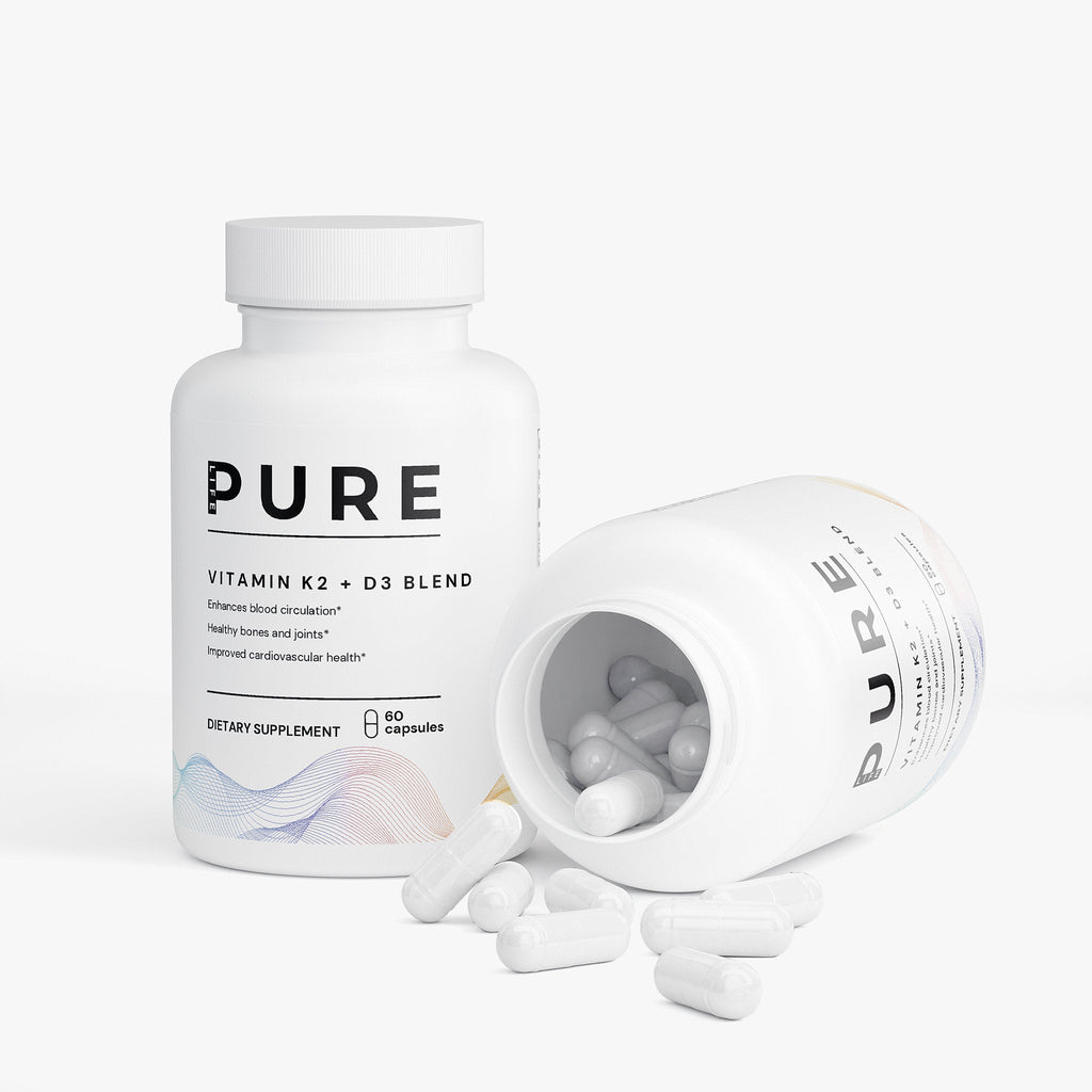 PURE LIFE Vitamin K2 + D3 Blend - 60 Capsules - Specialty Supplements - PURE LIFE