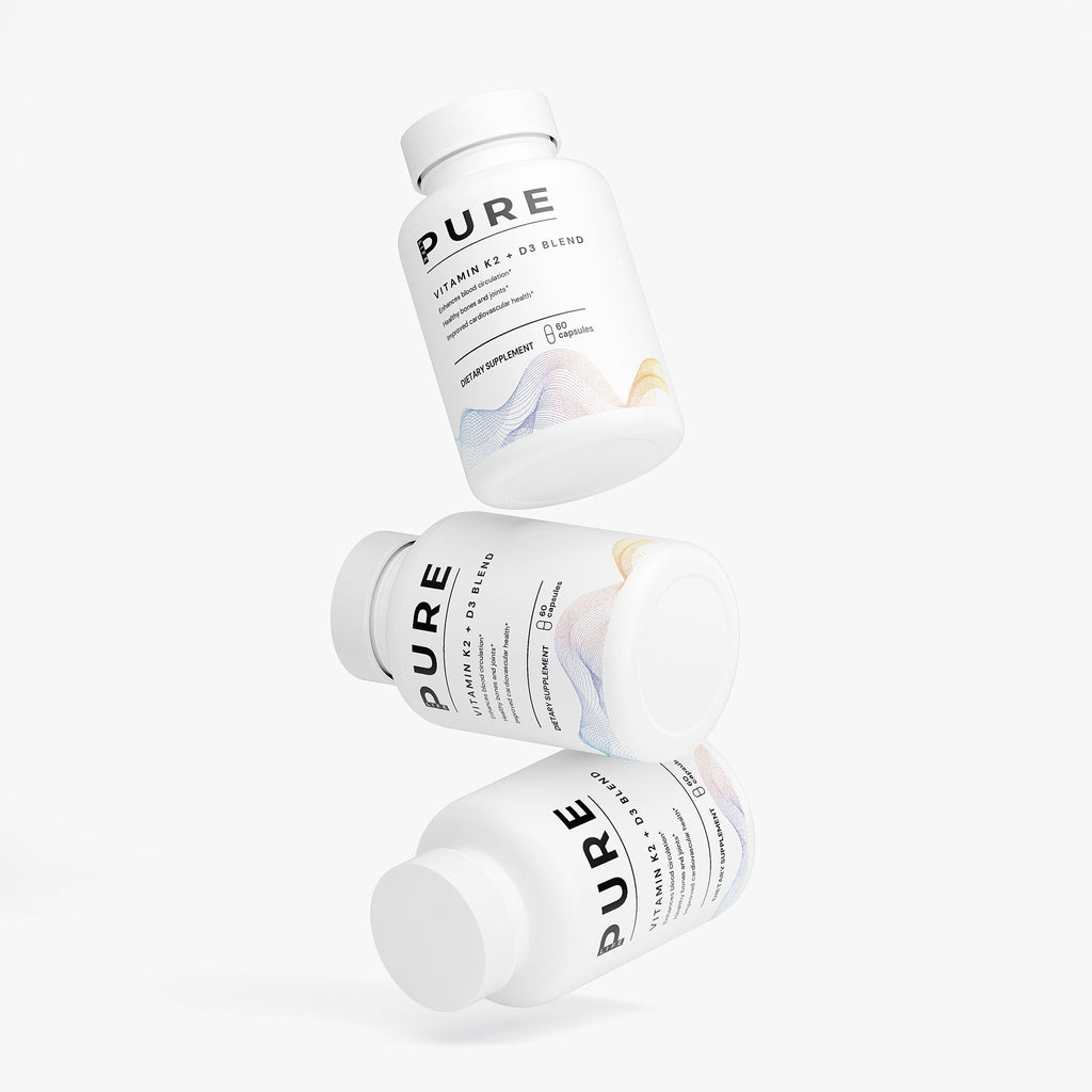 PURE LIFE Vitamin K2 + D3 Blend - 60 Capsules - Specialty Supplements - PURE LIFE